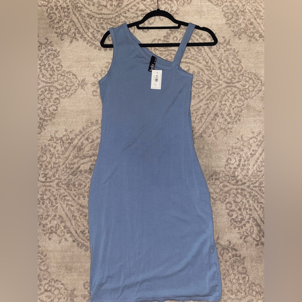 Blue midi dress (UNWORN WITH TAGS)